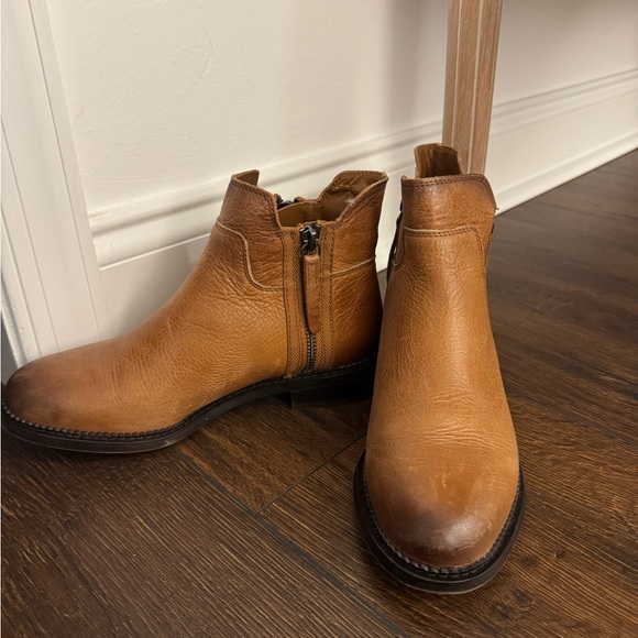 Franco Sarto Brown Ankle Boots Womens 7 - Picture 5 of 6